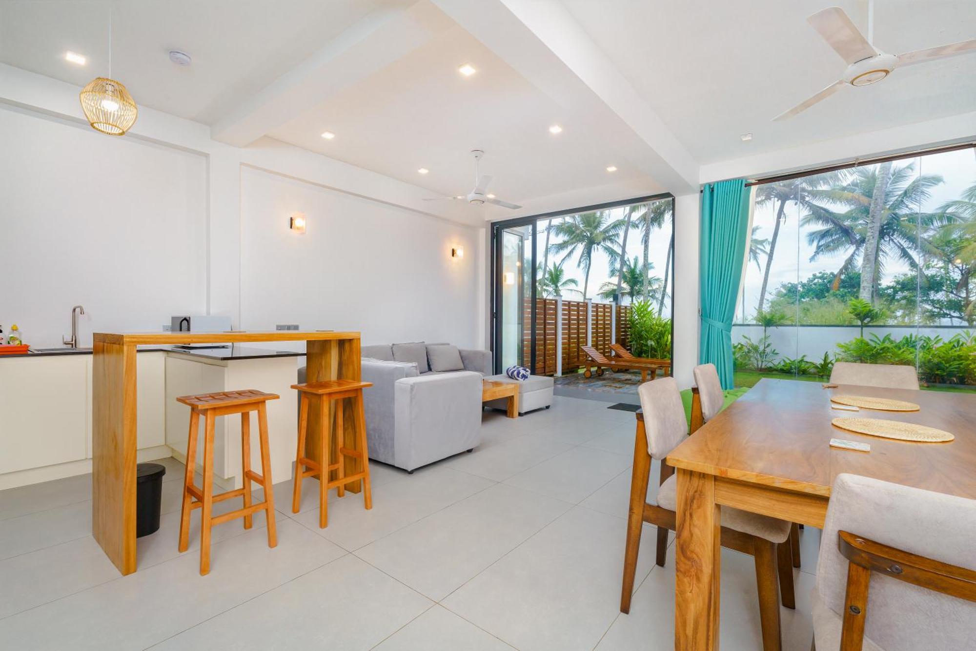 Kaas Villas - Entire Two Bedroom Villa With Private Pool & Garden Dikwella Bagian luar foto
