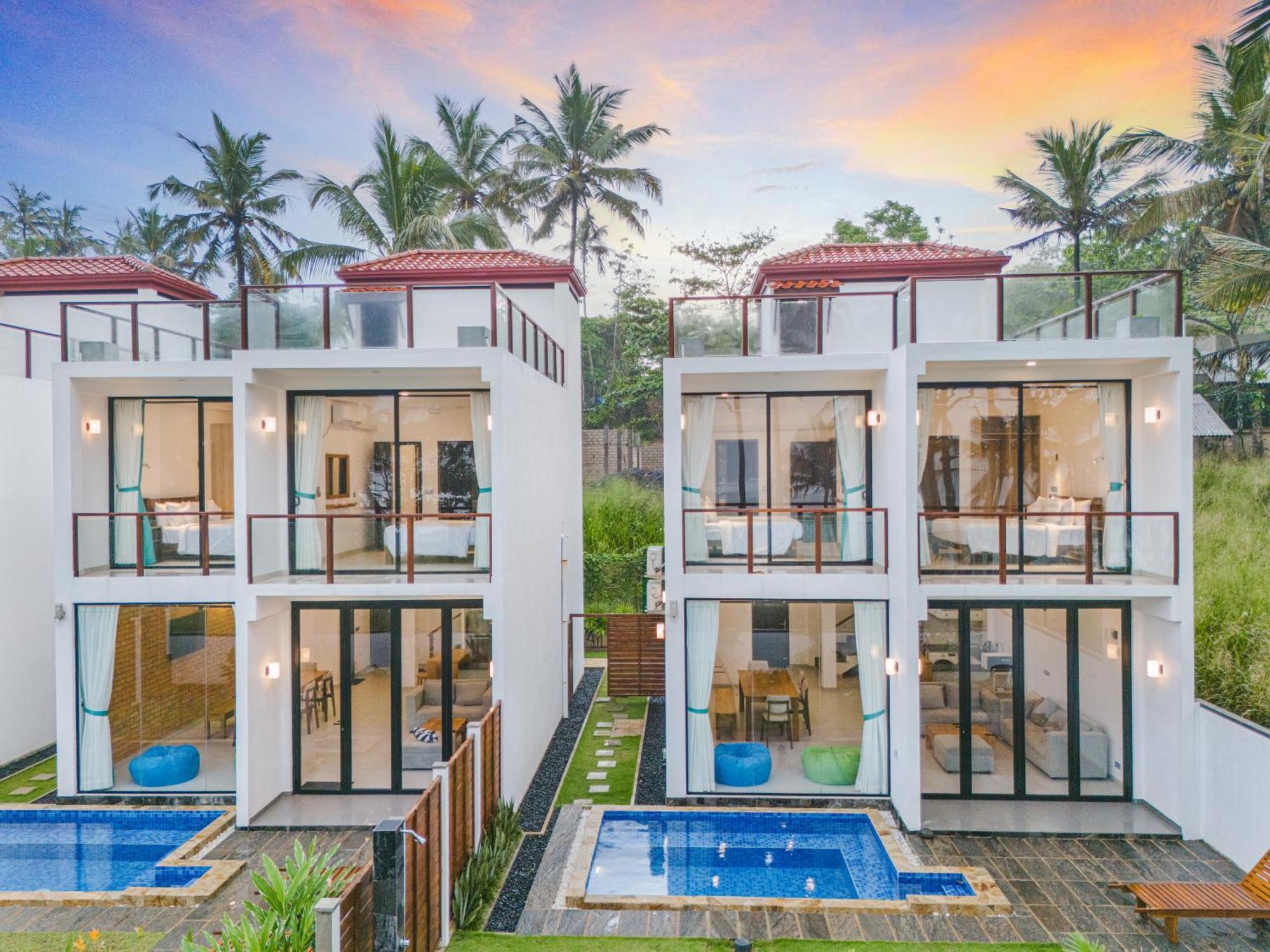 Kaas Villas - Entire Two Bedroom Villa With Private Pool & Garden Dikwella Bagian luar foto