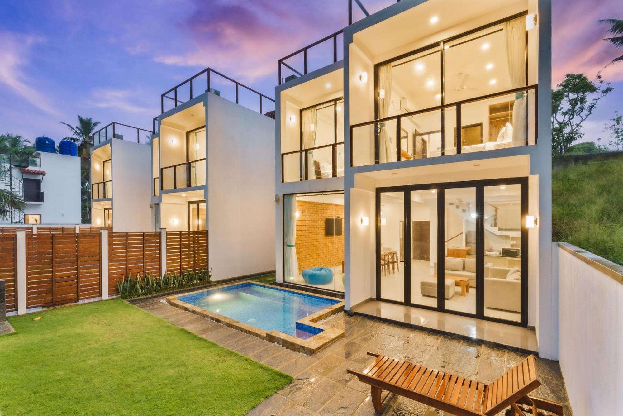 Kaas Villas - Entire Two Bedroom Villa With Private Pool & Garden Dikwella Bagian luar foto